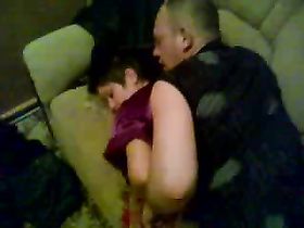 Мужик трахает пьяную русскую бабу