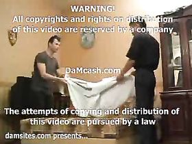 Русская тёлка лишается девственности с двумя азиатами