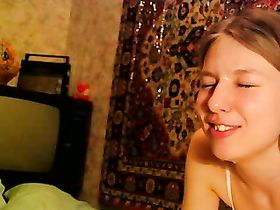 На лицо Насте смачно кончили