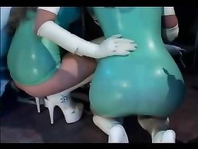 Две лесбиянки-медсестры и врач