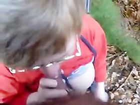 Кончил в рот бабули