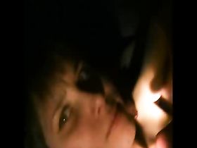 Марине обкончали все лицо и залили сперму в глотку